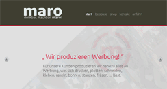 Desktop Screenshot of marowerbetechnik.de