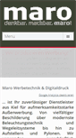 Mobile Screenshot of marowerbetechnik.de